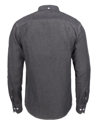 James Harvest HAR2113035 Jupiter Denim Look Shirt - Black Denim