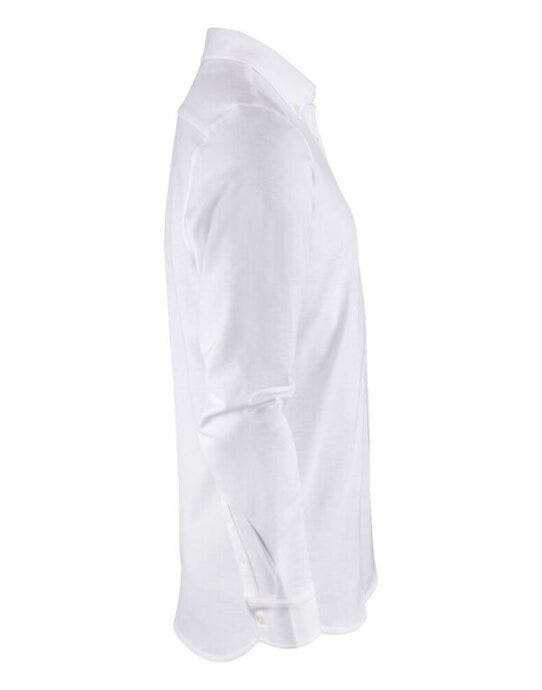 James Harvest HAR2113038 Burlingham Jersey Shirt - White