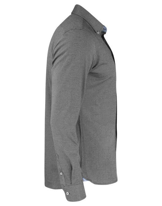 James Harvest HAR2113038 Burlingham Jersey Shirt - Black