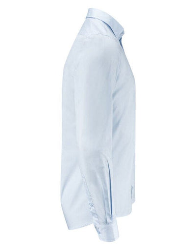 James Harvest HAR2113040 Acton Business Shirt - Light Blue
