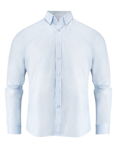 James Harvest HAR2113040 Acton Business Shirt - Light Blue