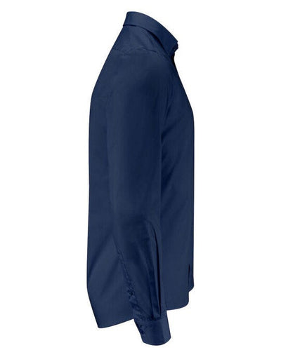 James Harvest HAR2113040 Acton Business Shirt - Navy
