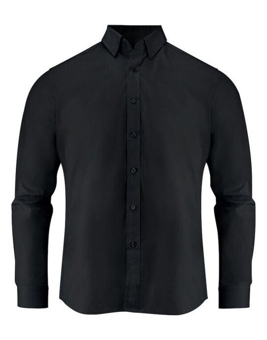 James Harvest HAR2113040 Acton Business Shirt - Black