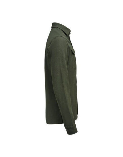 James Harvest HAR2113044 Hicksville Overshirt - Pine Green