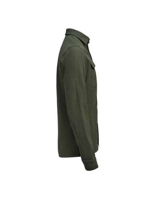 James Harvest HAR2113044 Hicksville Overshirt - Pine Green