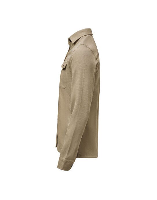 James Harvest HAR2113044 Hicksville Overshirt - Khaki