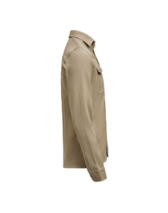 James Harvest HAR2113044 Hicksville Overshirt - Khaki
