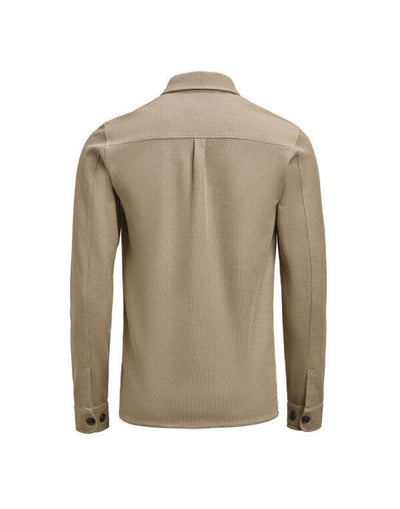 James Harvest HAR2113044 Hicksville Overshirt - Khaki