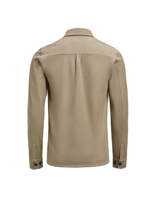 James Harvest HAR2113044 Hicksville Overshirt - Khaki
