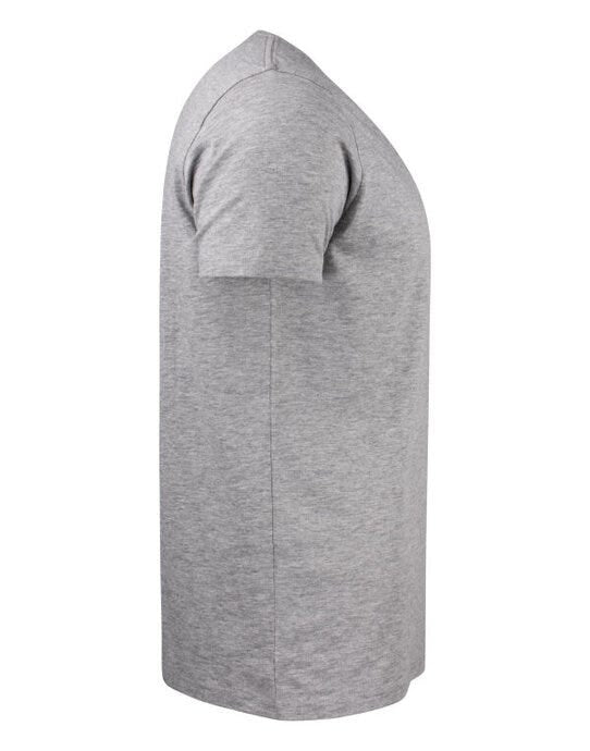 James Harvest HAR2114005 Twoville Crew Neck T-Shirt - Grey Melange
