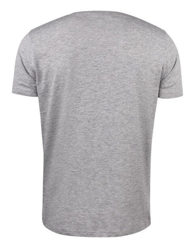 James Harvest HAR2114005 Twoville Crew Neck T-Shirt - Grey Melange
