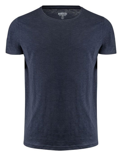 James Harvest HAR2114005 Twoville Crew Neck T-Shirt - Navy