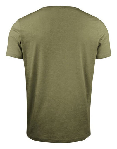 James Harvest HAR2114005 Twoville Crew Neck T-Shirt - Moss Green