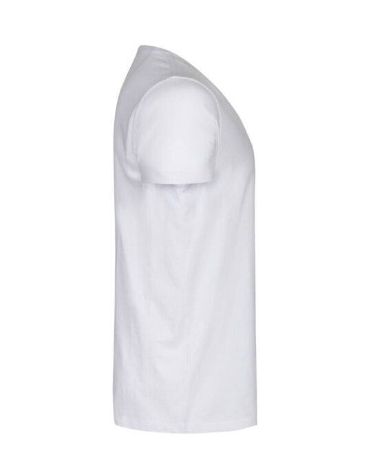 James Harvest HAR2114006 Whailford V-Neck T-Shirt - White