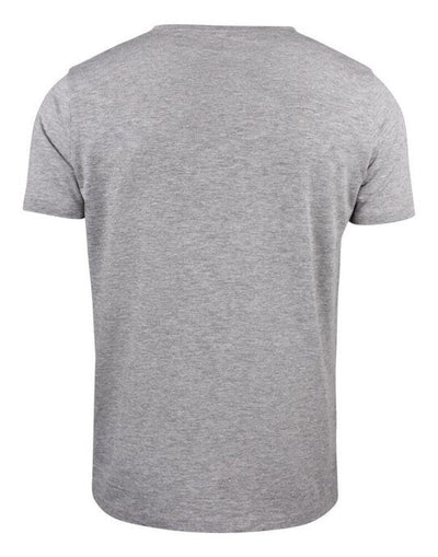 James Harvest HAR2114006 Whailford V-Neck T-Shirt - Grey Melange