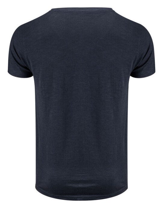 James Harvest HAR2114006 Whailford V-Neck T-Shirt - Navy