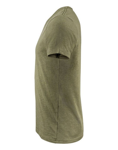 James Harvest HAR2114006 Whailford V-Neck T-Shirt - Moss Green