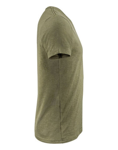 James Harvest HAR2114006 Whailford V-Neck T-Shirt - Moss Green