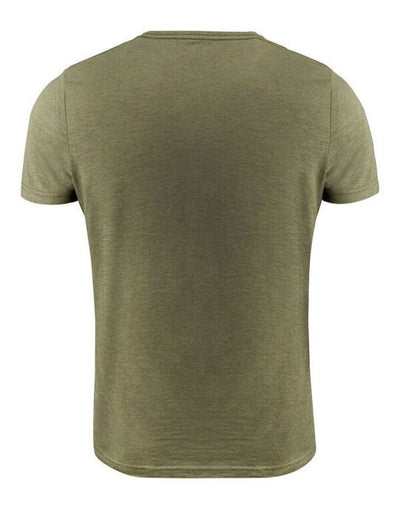 James Harvest HAR2114006 Whailford V-Neck T-Shirt - Moss Green