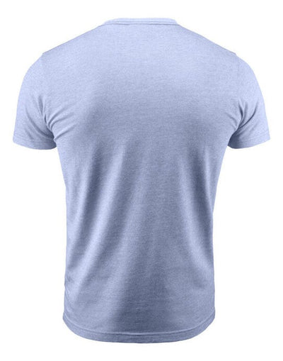 James Harvest HAR2114008 Portwillow Pocket T-Shirt - Light Blue Melange