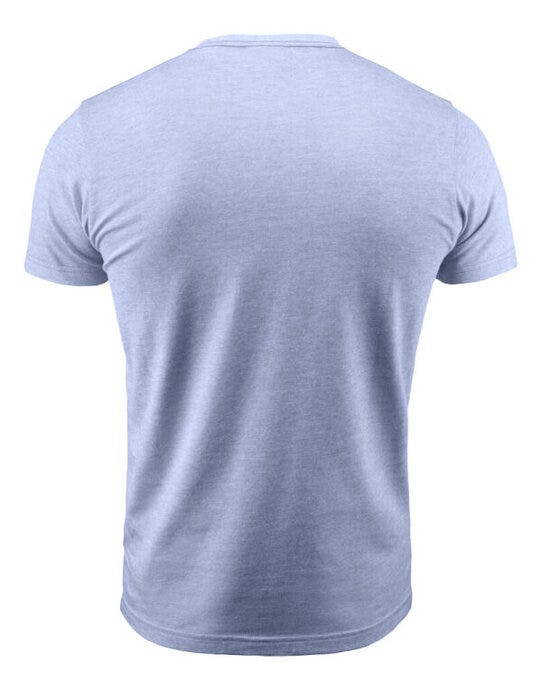 James Harvest HAR2114008 Portwillow Pocket T-Shirt - Light Blue Melange