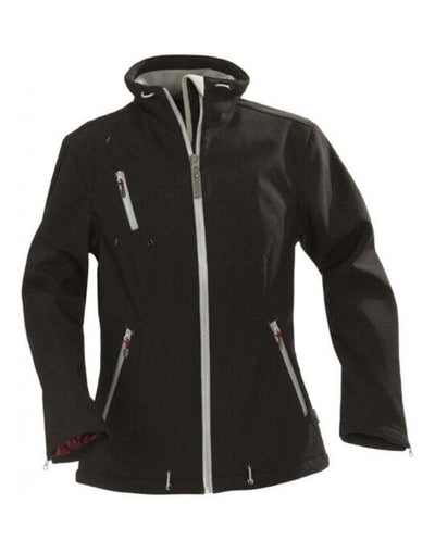 James Harvest HAR2121023 Ladies Savannah Softshell - Black