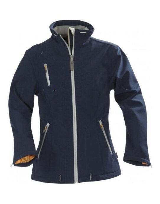 James Harvest HAR2121023 Ladies Savannah Softshell - Navy