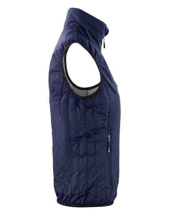 James Harvest HAR2121037 Deer Ridge Ladies Vest - Navy