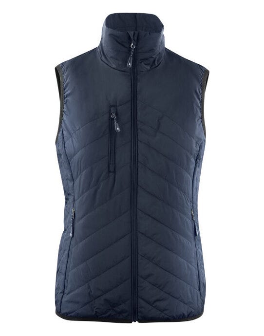 James Harvest HAR2121037 Deer Ridge Ladies Vest - Navy