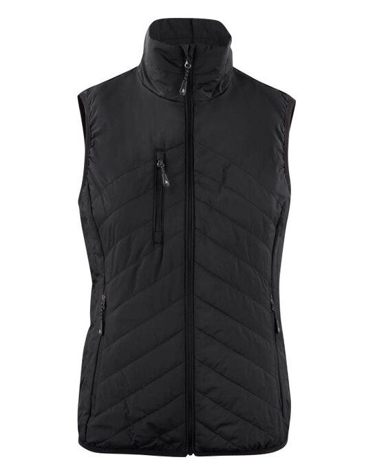 James Harvest HAR2121037 Deer Ridge Ladies Vest - Black