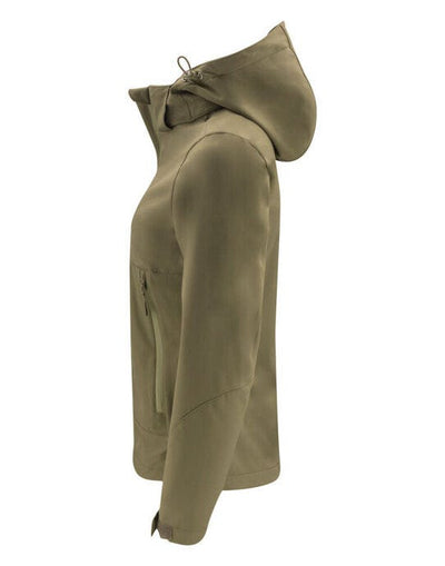 James Harvest HAR2121040 Lodgetown Ladies Softshell - Moss Green