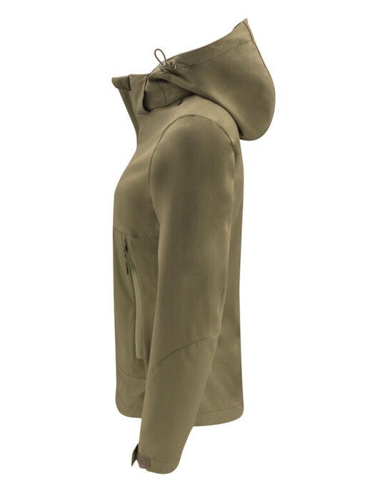 James Harvest HAR2121040 Lodgetown Ladies Softshell - Moss Green