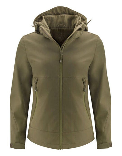 James Harvest HAR2121040 Lodgetown Ladies Softshell - Moss Green