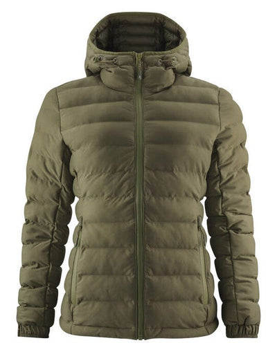 James Harvest HAR2121041 Woodlake H Ladies Jacket - Moss Green