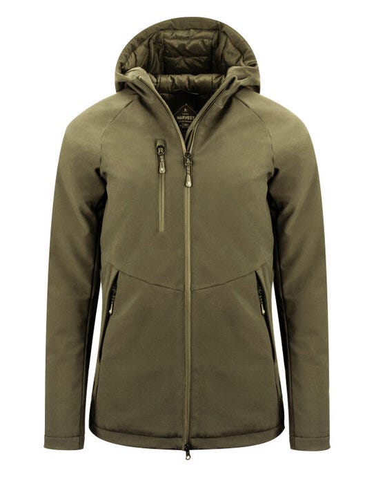 James Harvest HAR2121042 Winchester Ladies Jacket - Moss Green