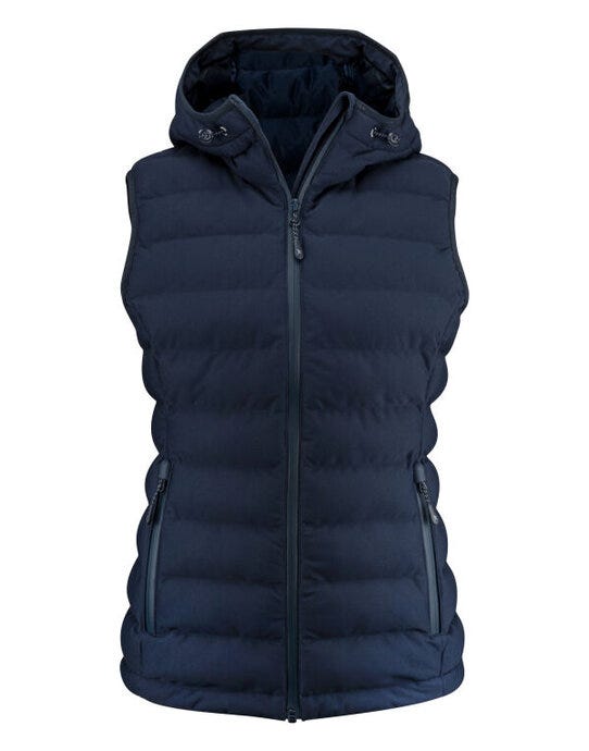 James Harvest HAR2121046 Woodlake H Ladies Vest - Navy