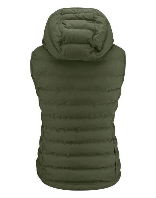 James Harvest HAR2121046 Woodlake H Ladies Vest - Moss Green