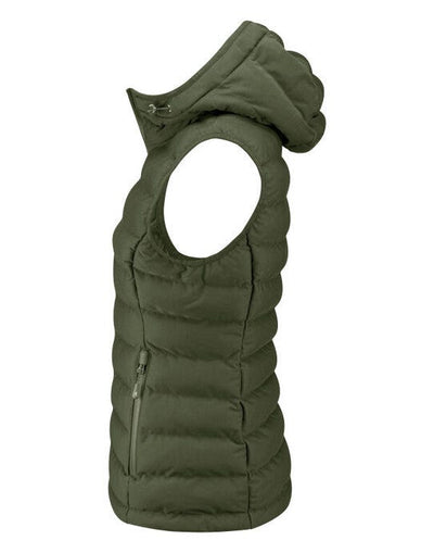 James Harvest HAR2121046 Woodlake H Ladies Vest - Moss Green