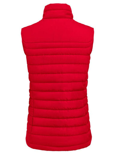 James Harvest HAR2121051 Ladies Arches Vest - Red