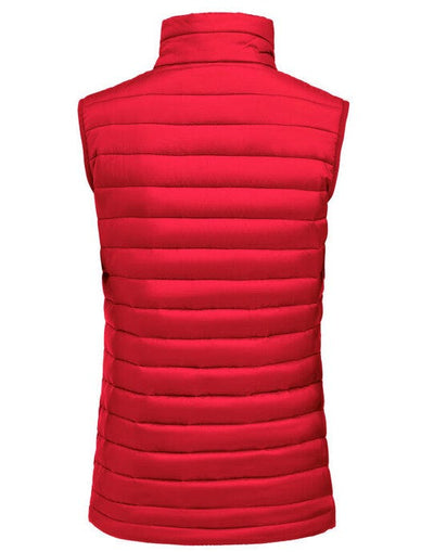 James Harvest HAR2121053 Ladies Meadows Vest - Red