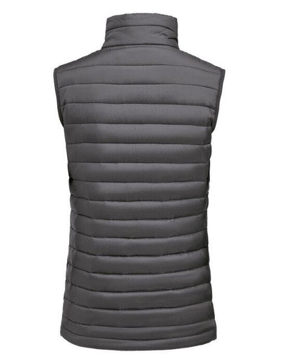 James Harvest HAR2121053 Ladies Meadows Vest - Steel Grey