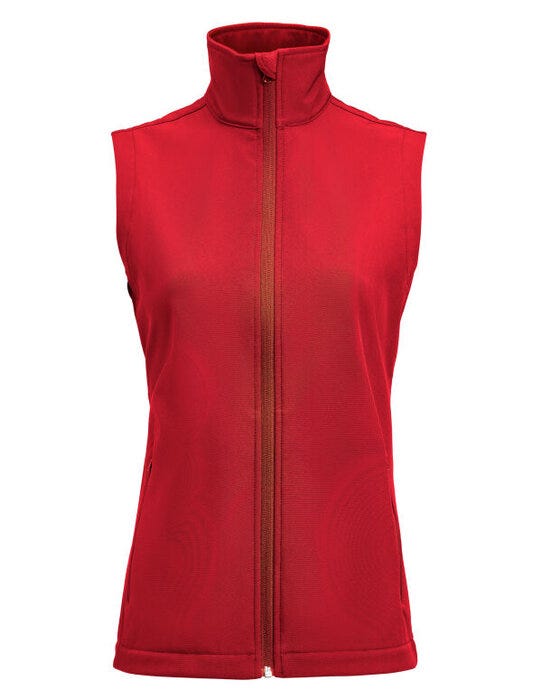 James Harvest HAR2121055 Ladies Valley Vest - Red