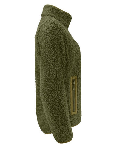 James Harvest HAR2121504 Kingsley Ladies Fleece - Moss Green