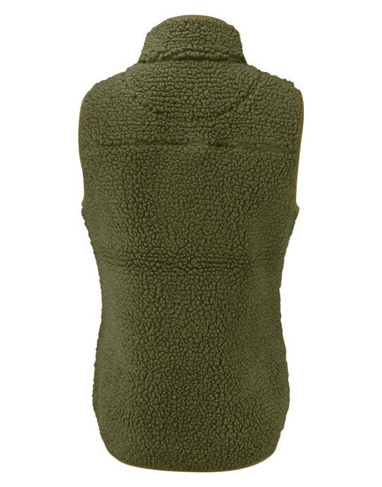 James Harvest HAR2121505 Kingsley Vest Ladies - Moss Green