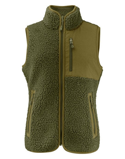 James Harvest HAR2121505 Kingsley Vest Ladies - Moss Green
