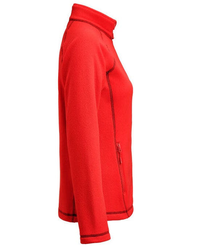 James Harvest HAR2121506 Ladies Zion Fleece - Red