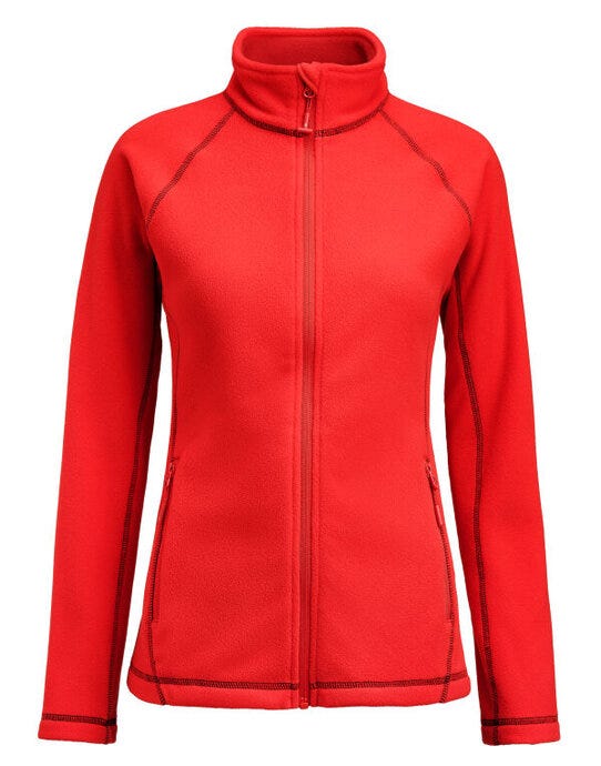 James Harvest HAR2121506 Ladies Zion Fleece - Red
