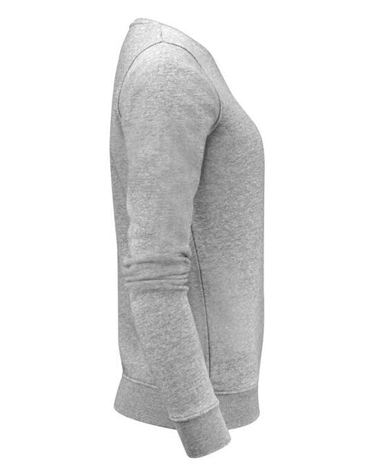 James Harvest HAR2122040 Alder Heights Ladies Sweat - Grey Melange