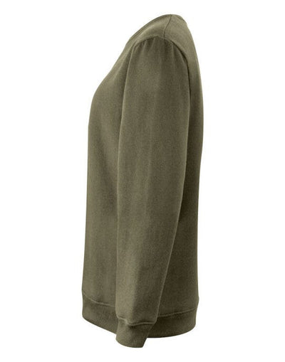 James Harvest HAR2122040 Alder Heights Ladies Sweat - Moss Green