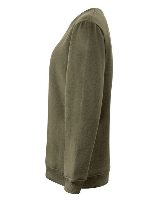 James Harvest HAR2122040 Alder Heights Ladies Sweat - Moss Green
